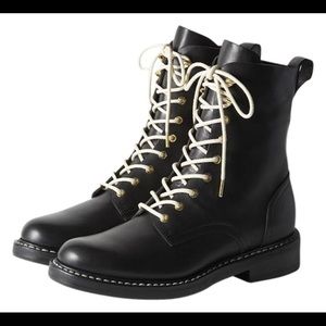Rag and Bone Combat Boots, 37